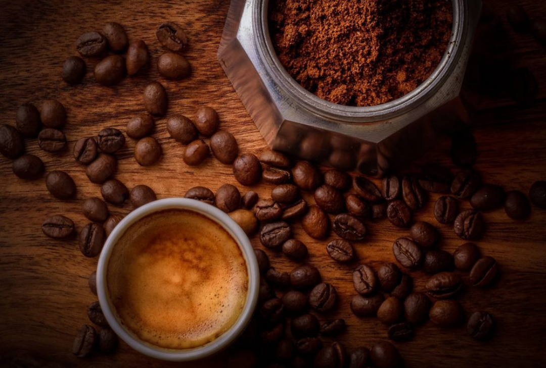 Café graine de café gobelet