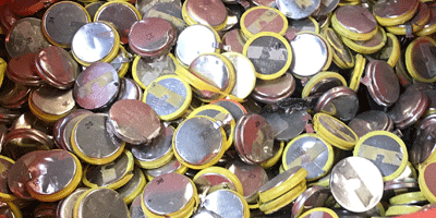 Piles bouton recyclage en entreprise