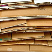 recyclage des cartons au bureau et entreprise