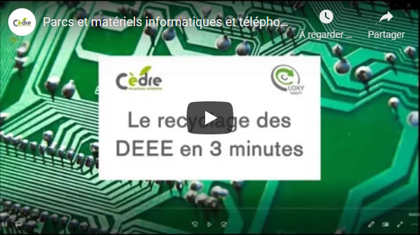 Recyclage matériaux DEEE
