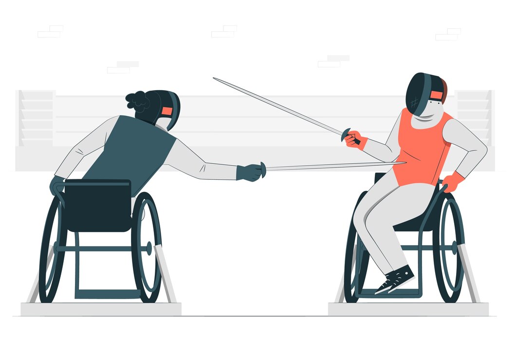 escrime en fauteuil